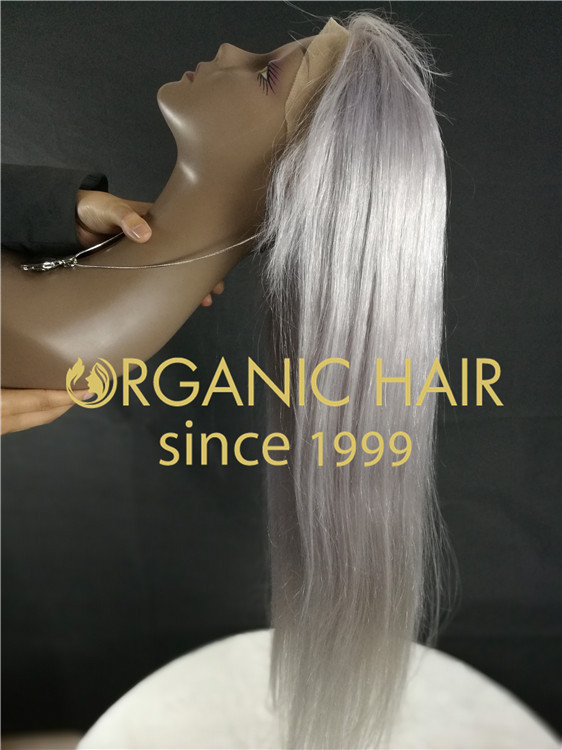 Cheap human hair lace front wig online stores C10